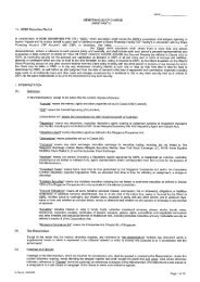 Memorandum of Charge form - OCBC Securities
