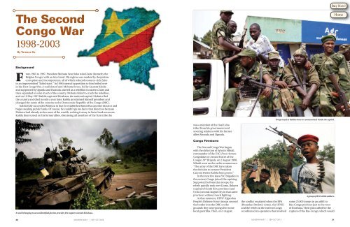 The Second Congo War - Modern War Magazine