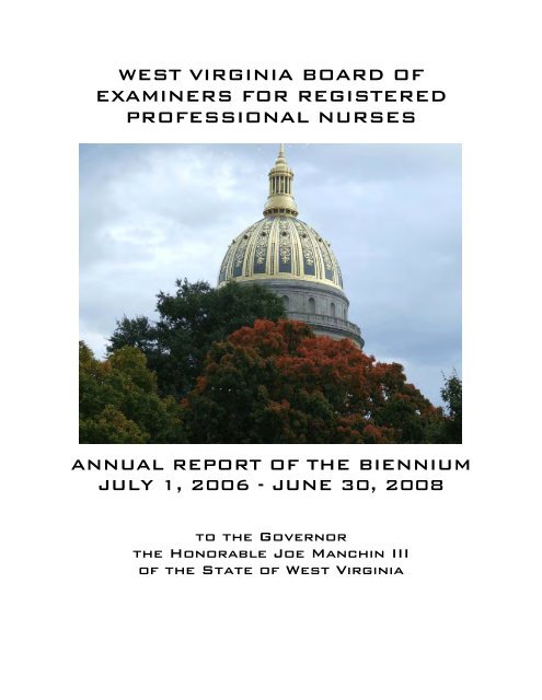 west virginia board of examiners for registered professional nurses