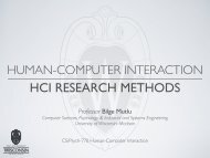 statistical analysis 1 assignment 4 hci research methods - Wisconsin Human-Computer Interaction ...