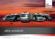 katalog Adria 2013 - Caravan doo