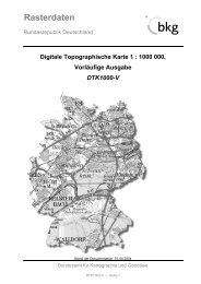 Digitale Topographische Karte 1 - GeoDatenZentrum