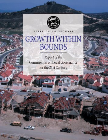 Growth Within Bounds - Office of Planning and Research - State of ...