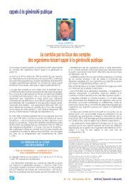 Georges CAPDEBOSCQ - Gestion et Finances Publiques La revue