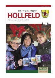 hollfeld - Blickpunkt Hollfeld - Nordbayerischer Kurier