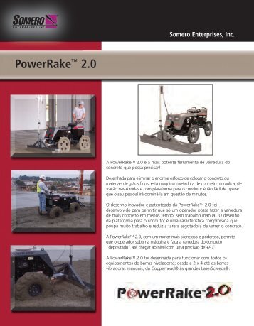 PowerRakeâ¢ 2.0 Somero Enterprises, Inc.