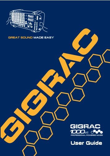 Gigrac 1000st User Guide English - Soundcraft