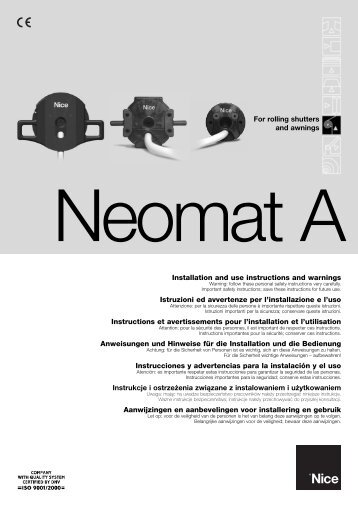 Neomat A 89.056 Rev00 - Nice-service.com