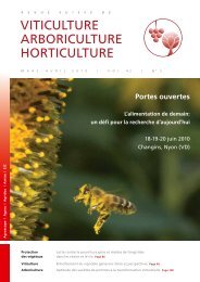 Télécharger le PDF - Revue suisse de viticulture arboriculture ...