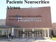 Ateneo de enfermeria UTIA - Hospital El Cruce