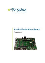 Apalis Evaluation Board - Toradex