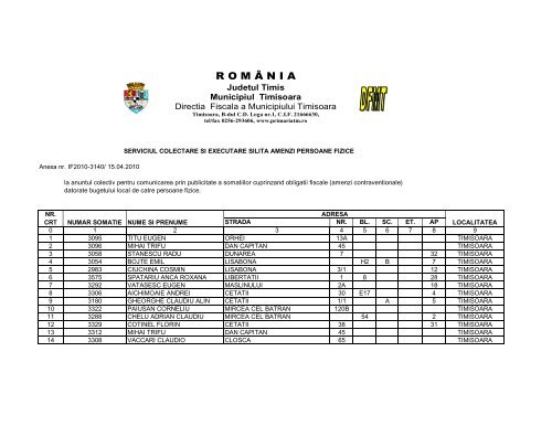 anexa anunt 3140 15 04 2010 februarie - DFMT