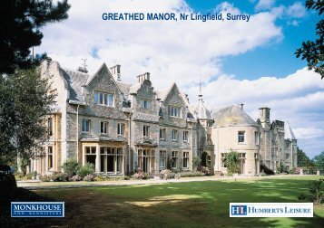 Greathed Manor - HLL Humberts Leisure