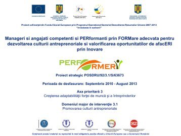 Prezentarea generala a proiectului - CCIB