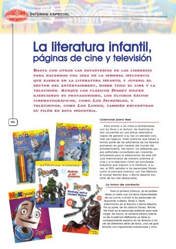 La literatura infantil, - Licencias Actualidad