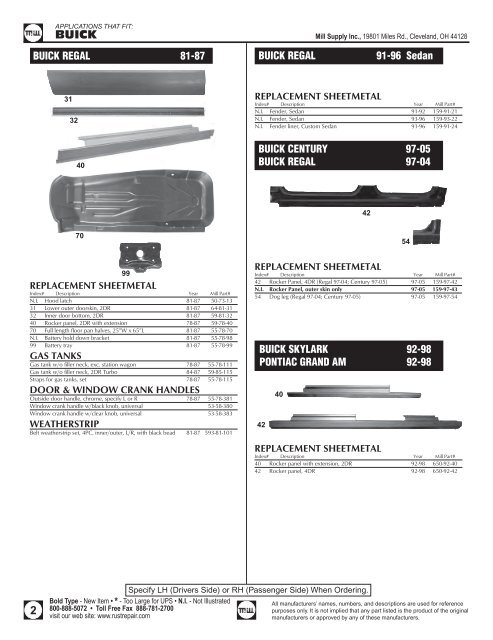 Download Whole Catalog - Mill Supply, Inc.