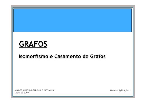 Casamento de Grafos - Grafo Associativo