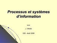 La Reconfiguration de Processus (Business Process ... - Accueil