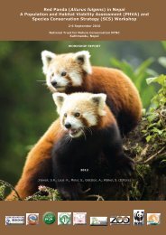 PHVA for Red Panda in Nepal - Zoo Outreach Organisation