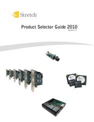 S6 Product Selector - Stretch Inc