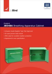 JB54BA Breathing Apparatus Cabinet - Jo Bird