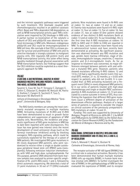 Haematologica 2004;89: supplement no. 6 - Supplements ...