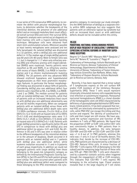 Haematologica 2004;89: supplement no. 6 - Supplements ...