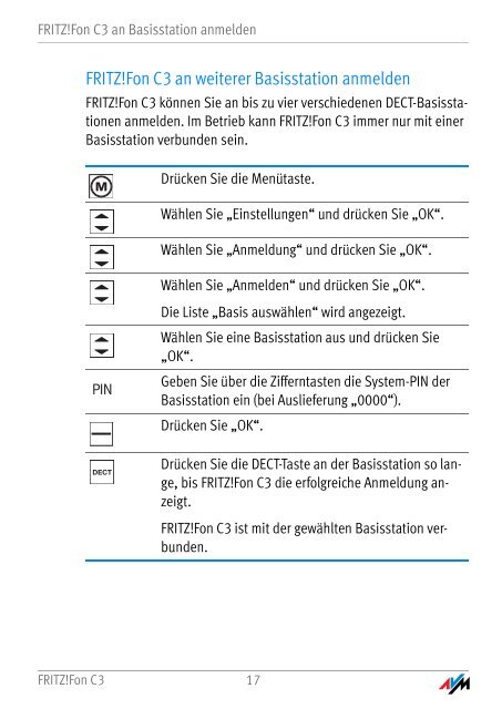 FRITZ!Fon C3 - Sipgate