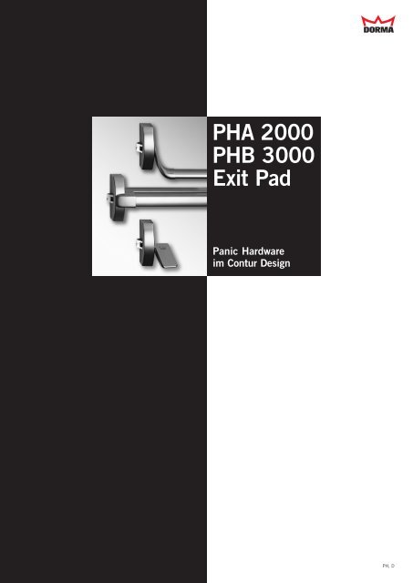 PHA 2000 PHB 3000 Exit Pad