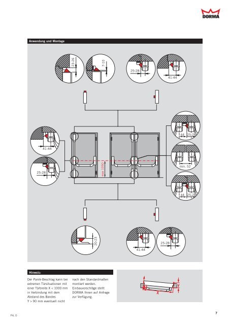 PHA 2000 PHB 3000 Exit Pad