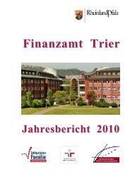 2010 - Das Finanzamt Trier - Oberfinanzdirektion Koblenz