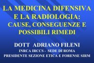 La medicina difensiva e la radiologia: causa, conseguenze ... - Amami