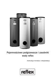 PojemnoÅciowe podgrzewacze i zasobniki wody reflex