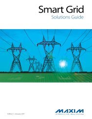 Smart Grid Solutions Guide - Maxim