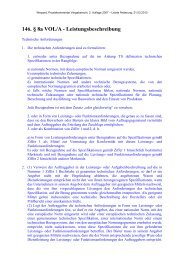 146. § 8a VOL/A - Leistungsbeschreibung - Oeffentliche Auftraege