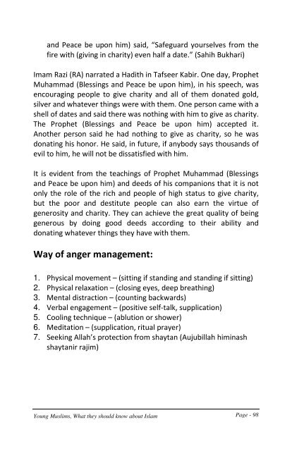 1) Young Muslims - The Message