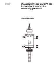 CleanStar OPA 933 and OPA 939 Retractable Assembly for ...