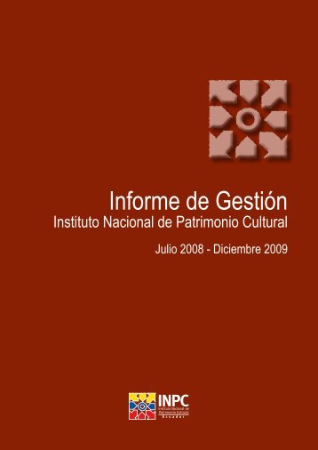 Informe de GestiÃ³n - ArqueologÃ­a Ecuatoriana