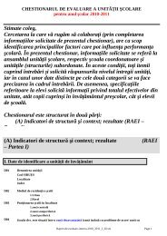 Raport de evaluare interna I-III.pdf - Colegiul NaÈional Bilingv ...