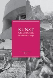 Kunstgeschichte - LIT Verlag