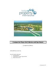 Campeche Playa Golf, Marina and Spa Resort - Sunshine Estates