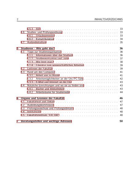 Studienführer (PDF, 686,5 KB) - Fakultät V Verkehrs - TU Berlin