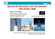 2-5 Oct 2006 [PDF] - Orbiter Space Flight Simulator - UCL