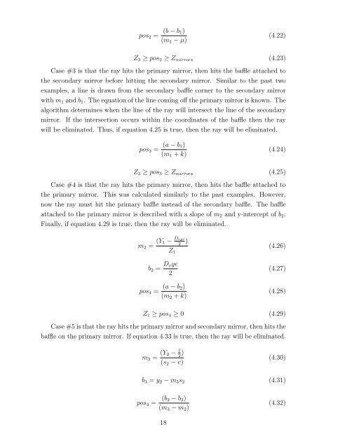 Design Optimization Model for a Schmidt-Cassegrain Telescope ME ...