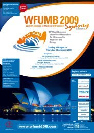 World Congress in Medical Ultrasound - Conference On The Net