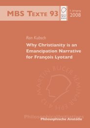 Why Christianity is an Emancipation Narrative for FranÃƒÂ§ois Lyotard