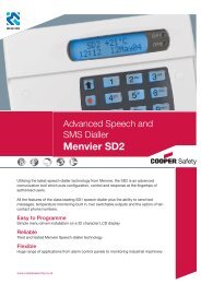 Menvier SD2 - Cooper Security