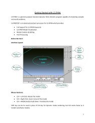 Getting Started with LS-DYNA