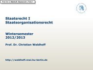 Folien 1 bis 47 - Prof. Dr. Christian Waldhoff - HU Berlin