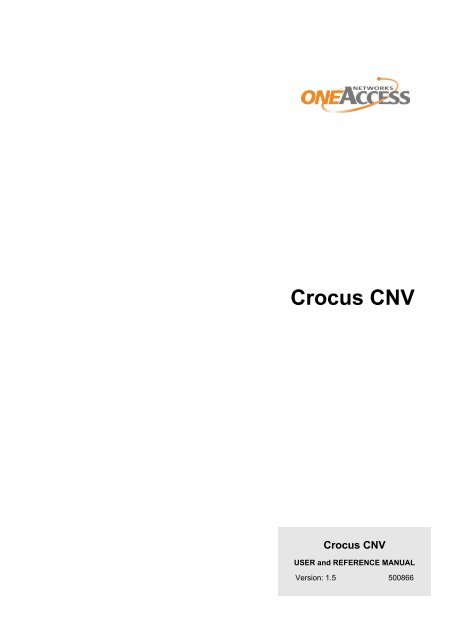 Crocus CNV - FTP Directory Listing